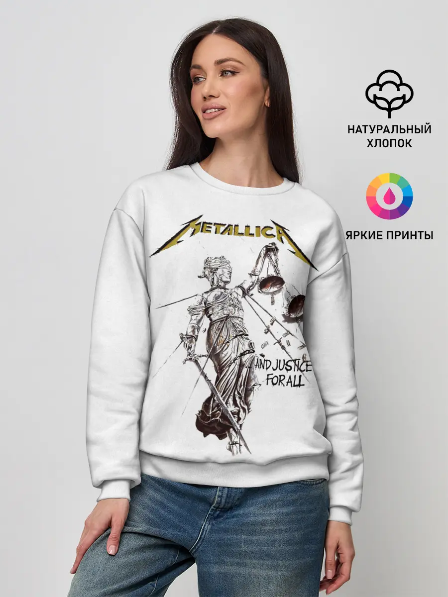 Женский свитшот / Metallica
