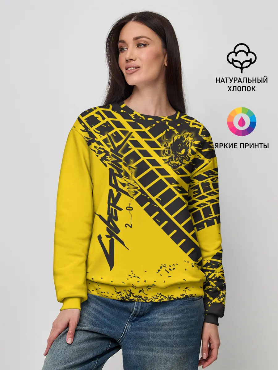 Женский свитшот / Cyberpunk 2077