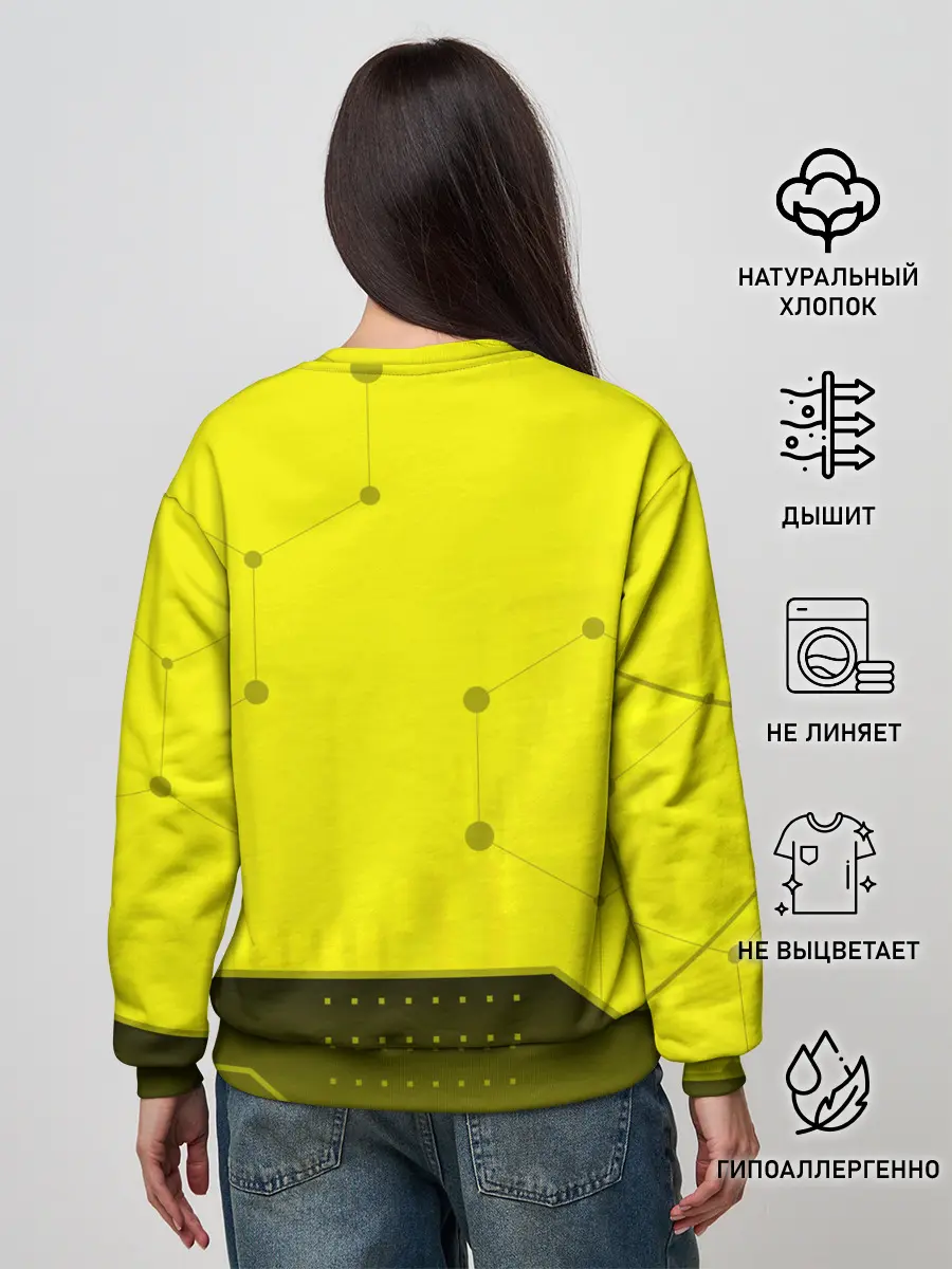 Женский свитшот / CYBERPUNK 2077