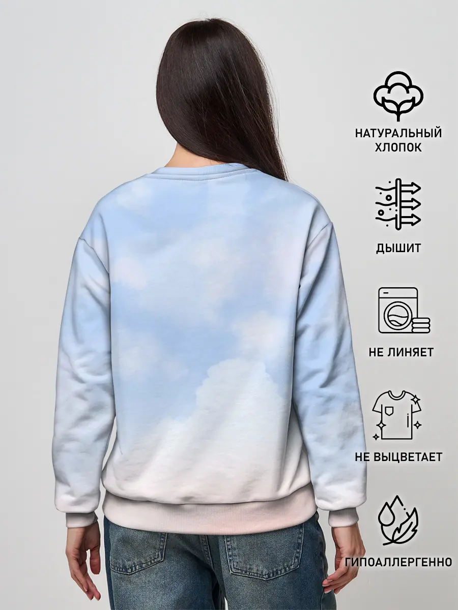 Женский свитшот / Свик /Самолеты/