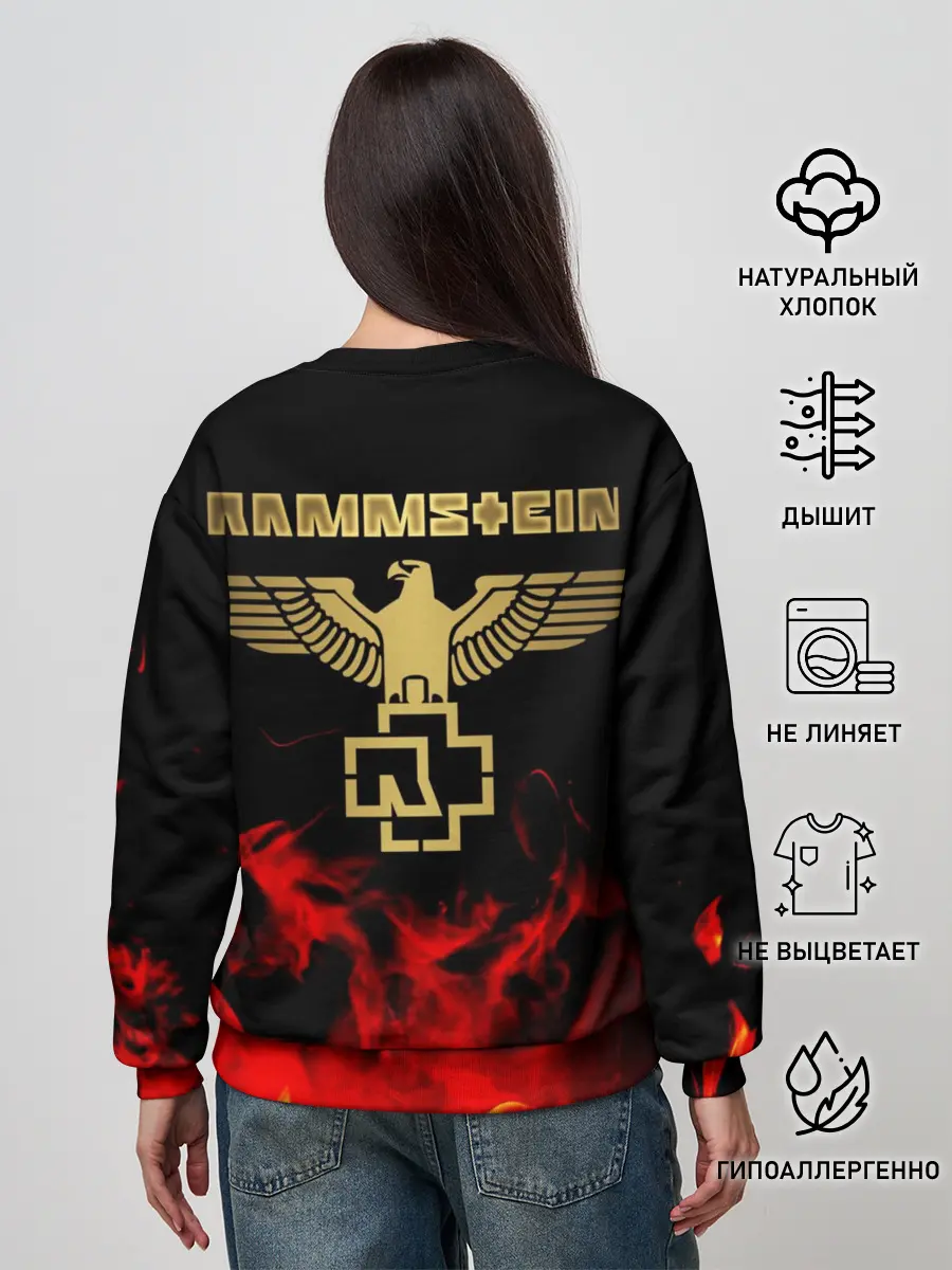 Женский свитшот / Rammstein