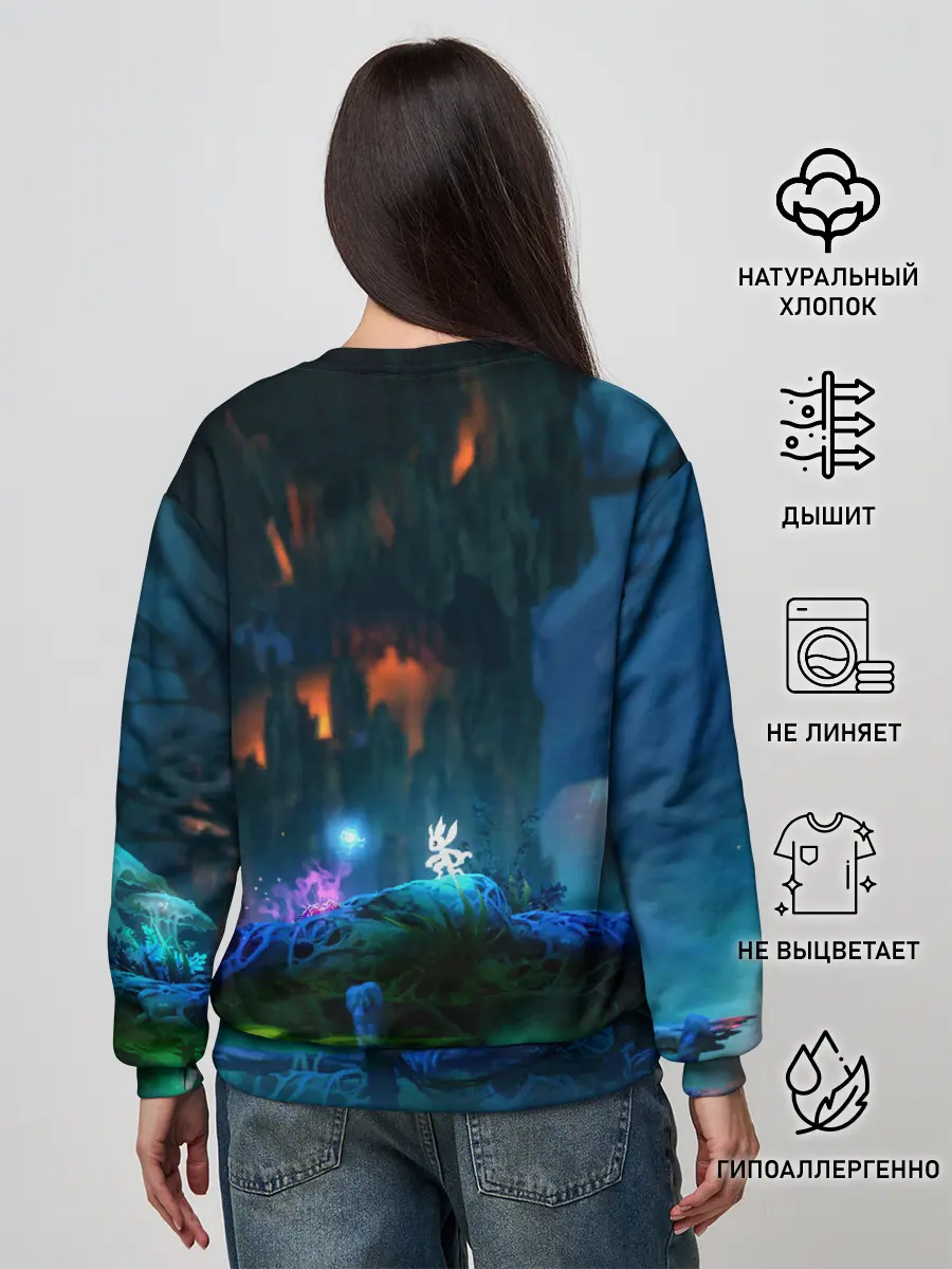 Женский свитшот / Ori and the Blind Forest