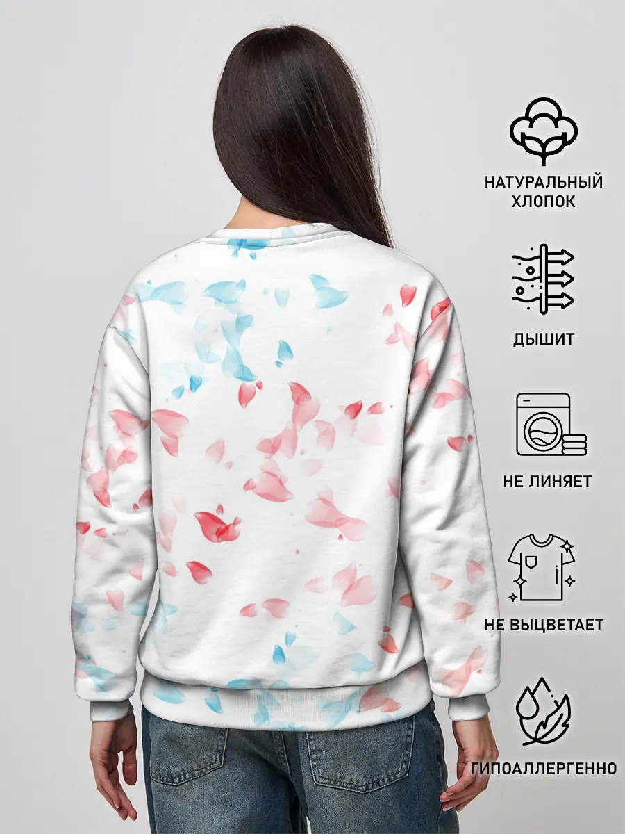 Женский свитшот / обещанный неверленд