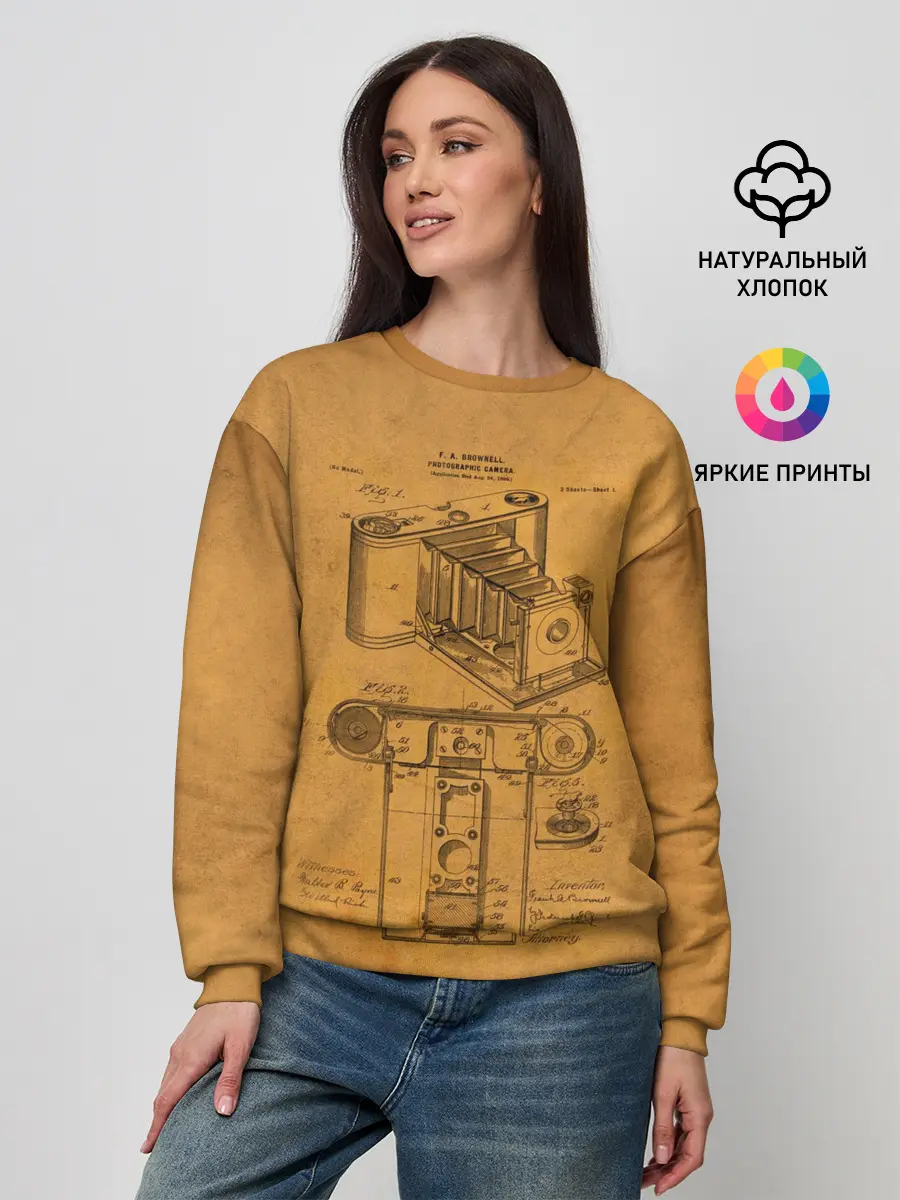 Женский свитшот / Photographic Camera Patent