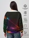 Женский свитшот / Неоновые Линии