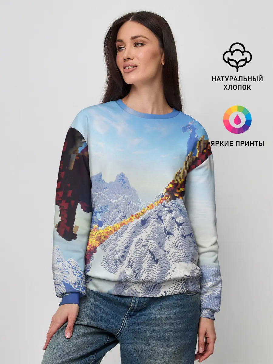 Женский свитшот / MINECRAFT