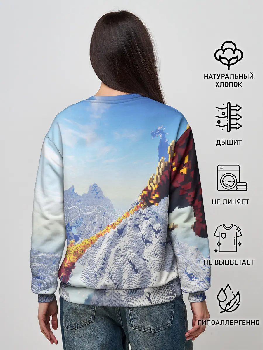 Женский свитшот / MINECRAFT