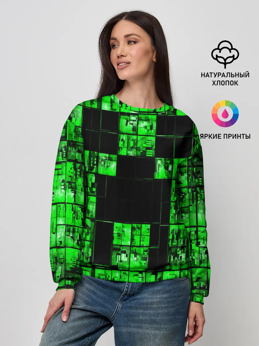 Женский свитшот / MINECRAFT