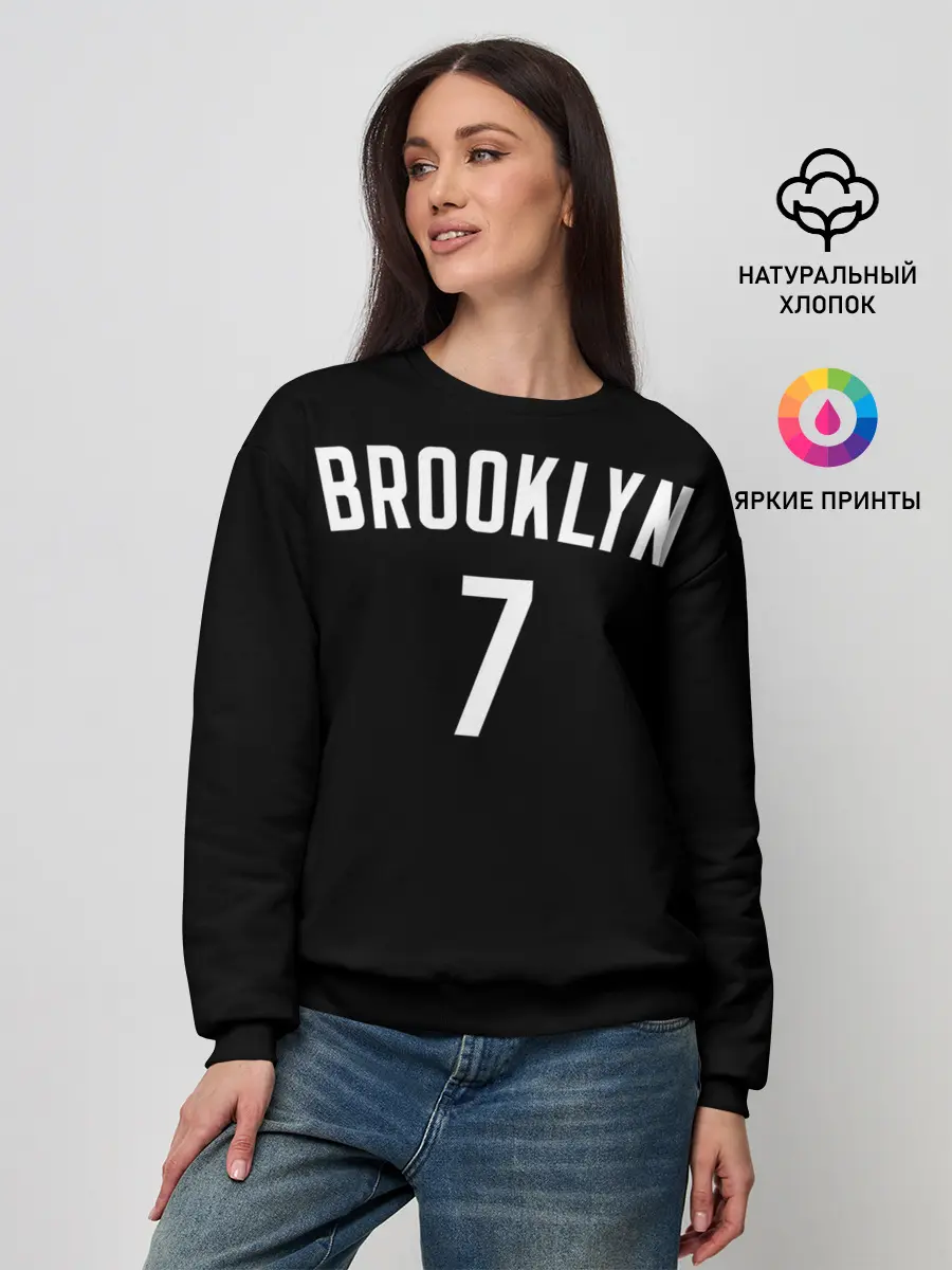 Женский свитшот / Кевин Дюрант Бруклин 7