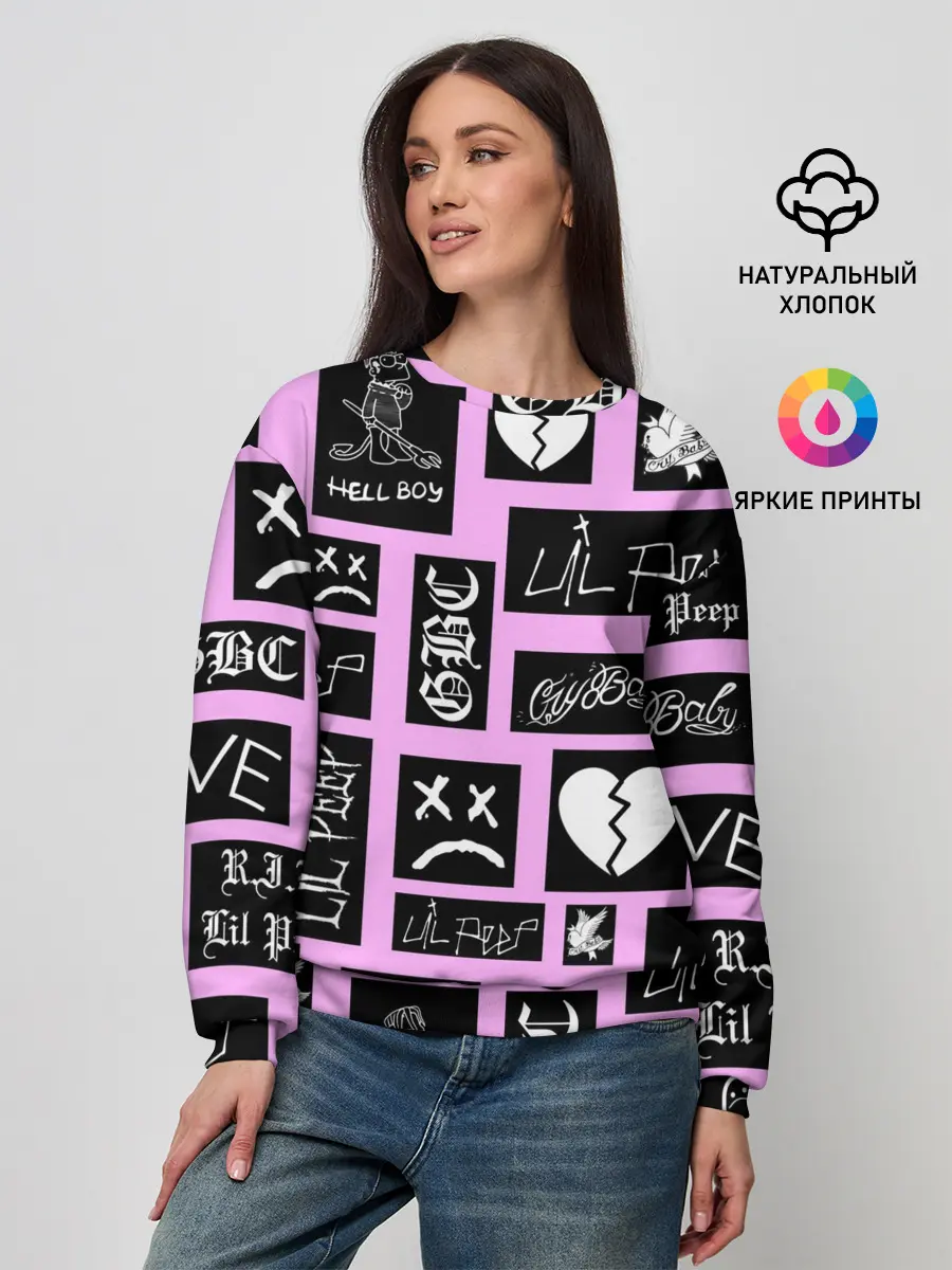 Женский свитшот / LIL PEEP