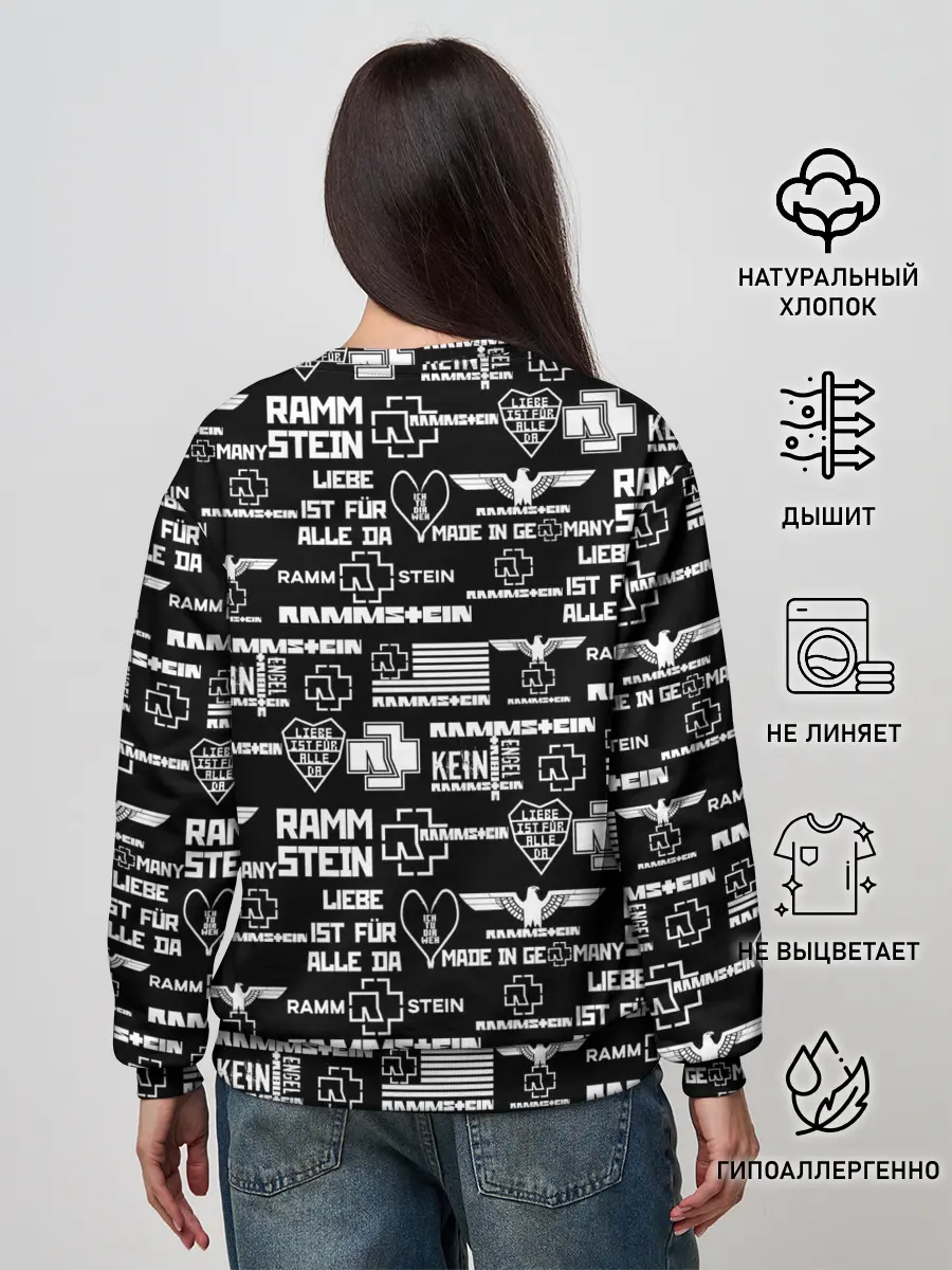 Женский свитшот / RAMMSTEIN