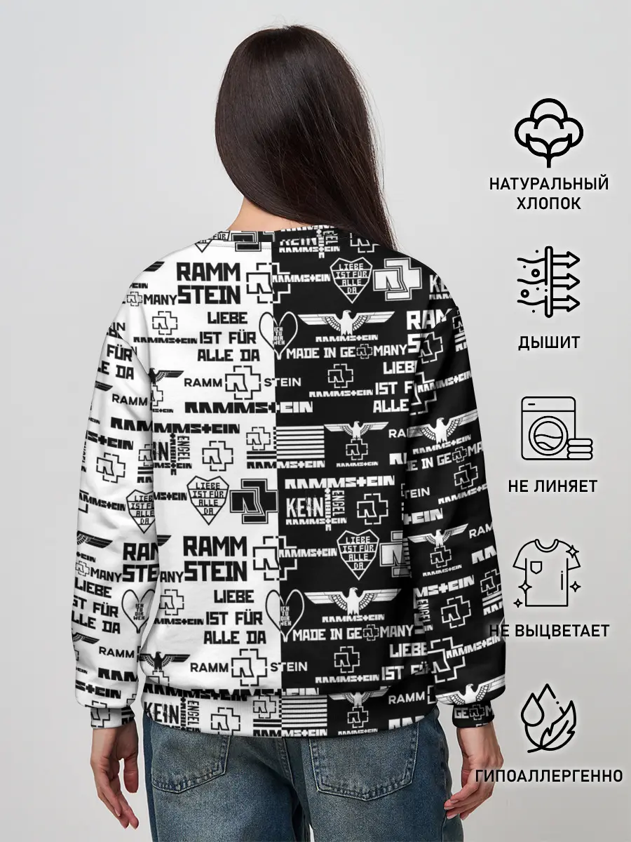 Женский свитшот / RAMMSTEIN