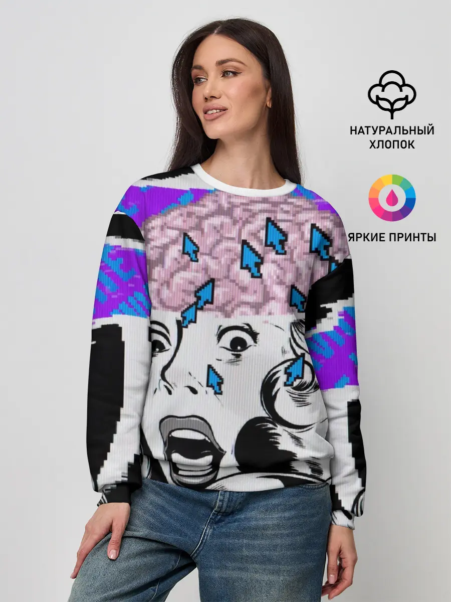 Женский свитшот / DedSec