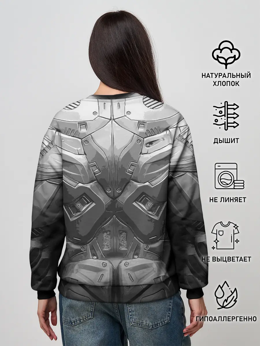 Женский свитшот / Crysis Экзоскелет