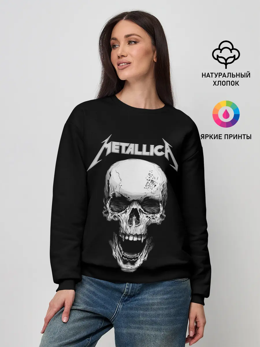 Женский свитшот / Metallica