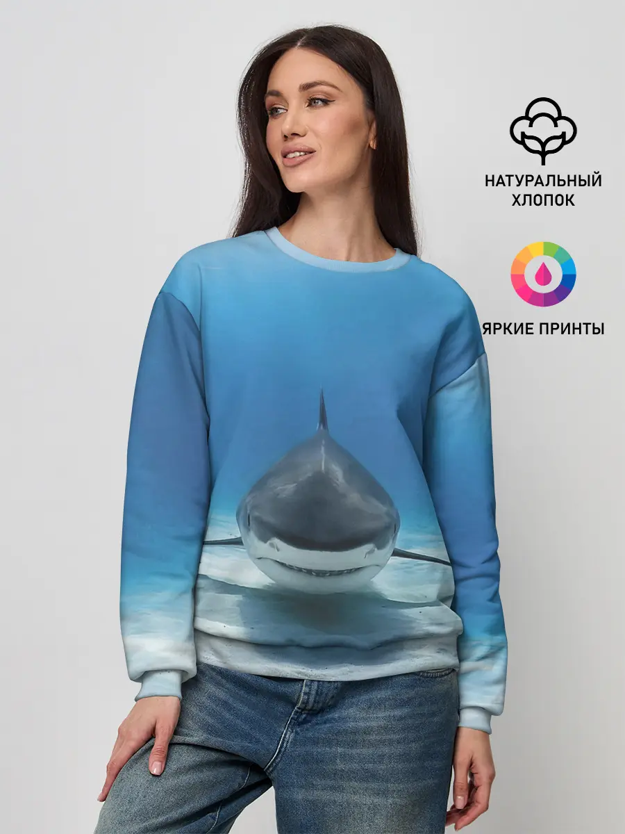 Женский свитшот / Анфас