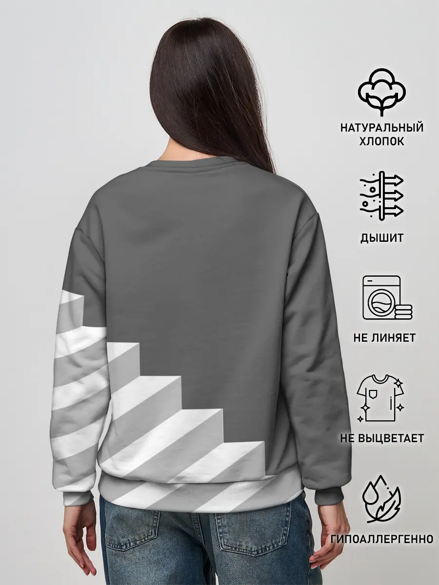 Женский свитшот / ЪУЪ СЪУКА