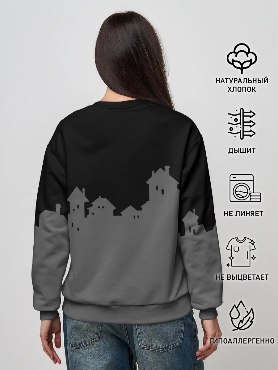 Женский свитшот / ЪУЪ СЪУКА