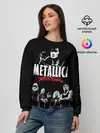 Женский свитшот / Metallica Группа крови