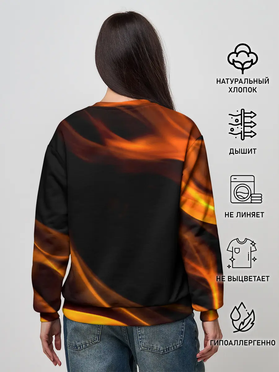 Женский свитшот / Цой жив