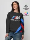 Женский свитшот / BMW КАРБОН