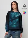 Женский свитшот / Космос