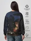 Женский свитшот / Как приручить дракона
