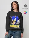 Женский свитшот / Sonic