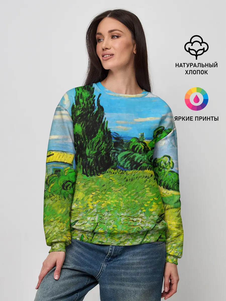Женский свитшот / ВАНГОГ