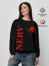 Женский свитшот / Nerv red