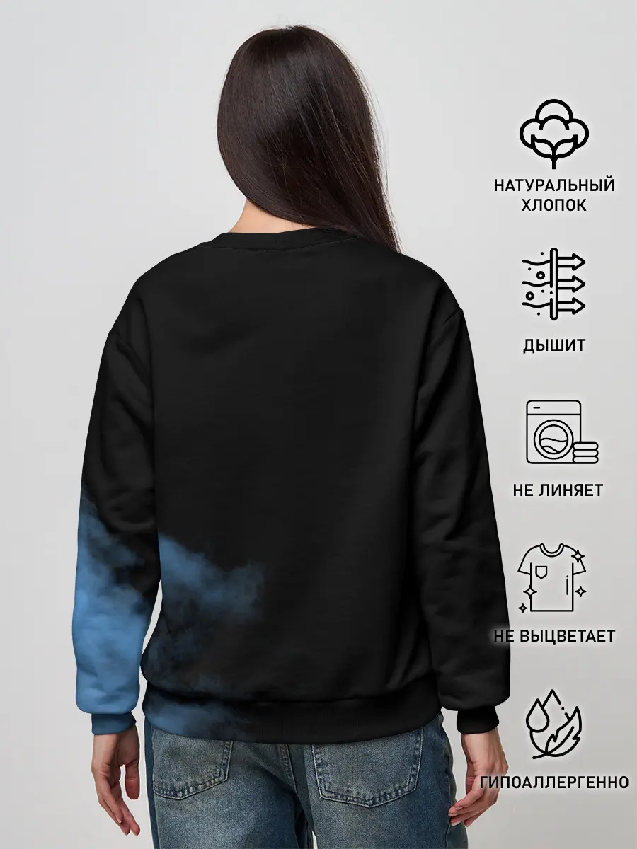 Женский свитшот / Острые козырьки