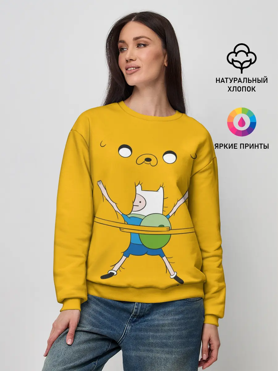 Женский свитшот / Обнимашки