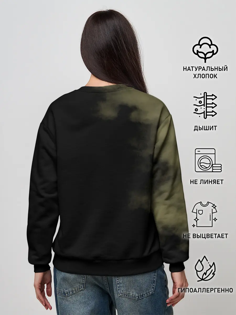 Женский свитшот / Острые козырьки