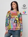 Женский свитшот / Adventure time