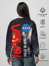 Женский свитшот / Nasa Apollo 16