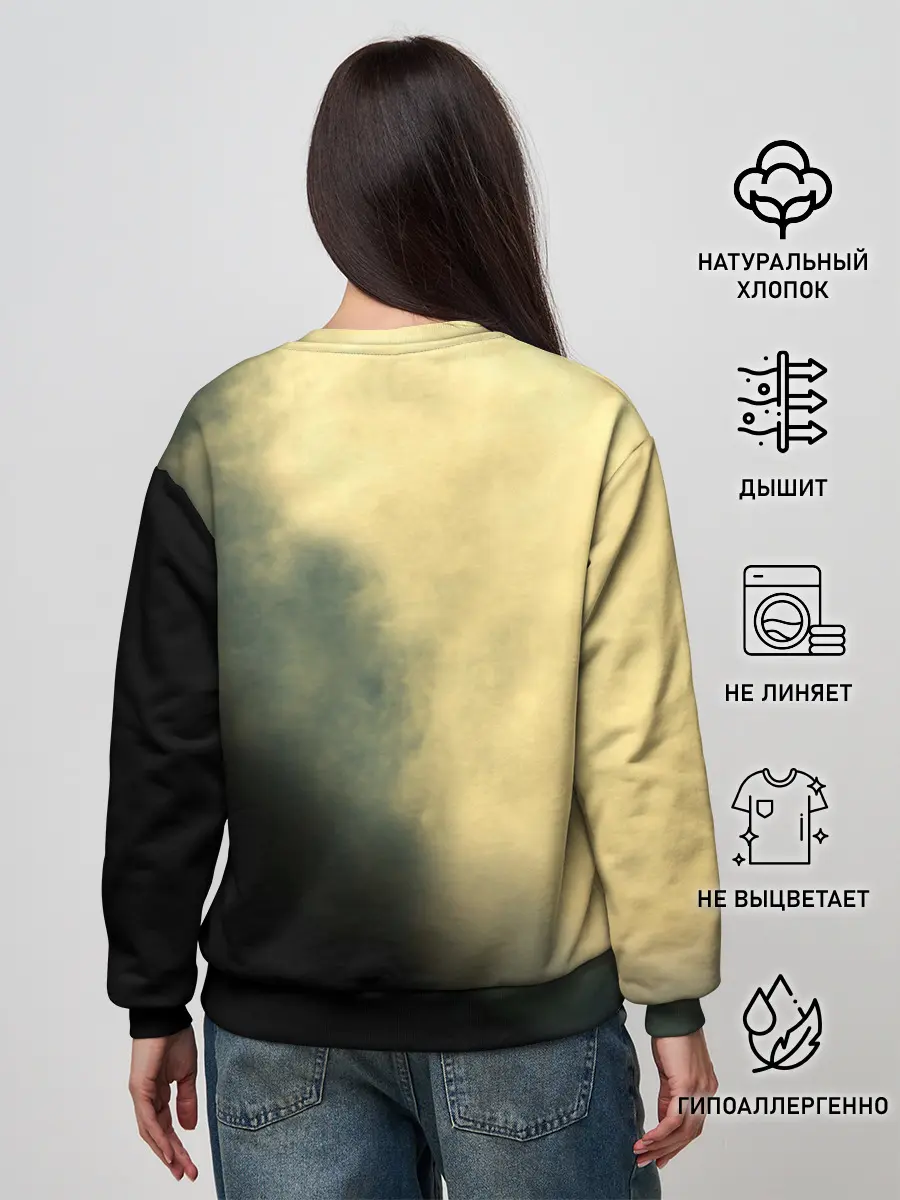 Женский свитшот / Острые козырьки