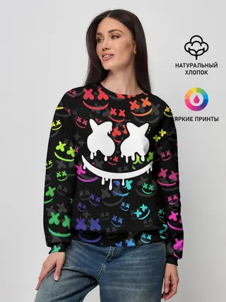 Женский свитшот / MARSHMELLO