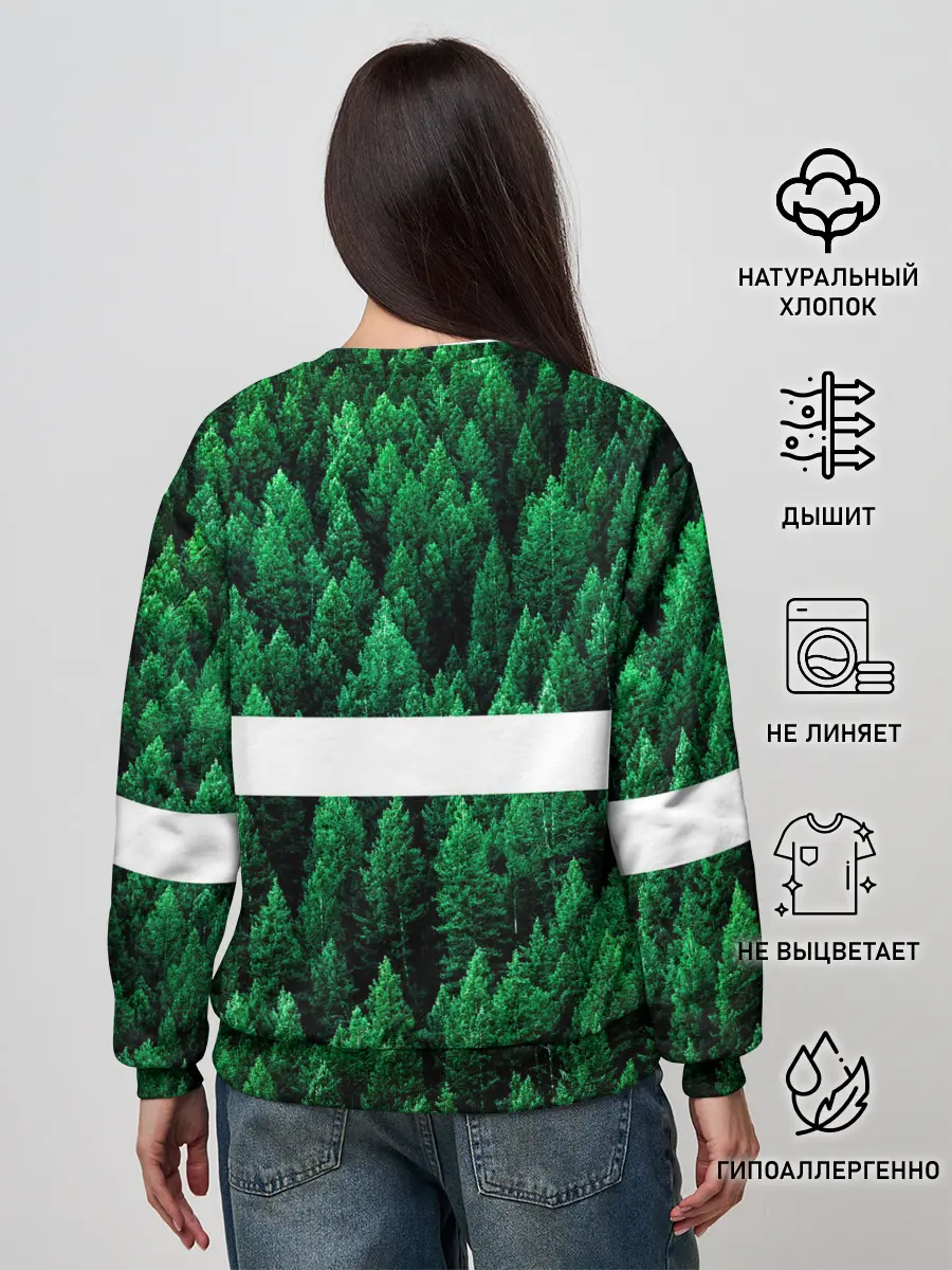 Женский свитшот / Сибирь