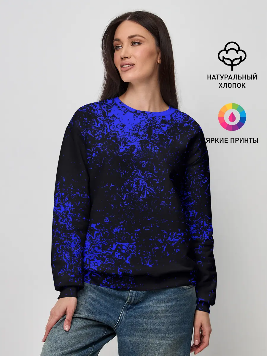 Женский свитшот / БРЫЗГИ КРАСОК