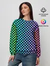Женский свитшот / Checkerboard Color