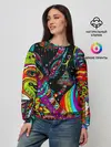 Женский свитшот / психоделика