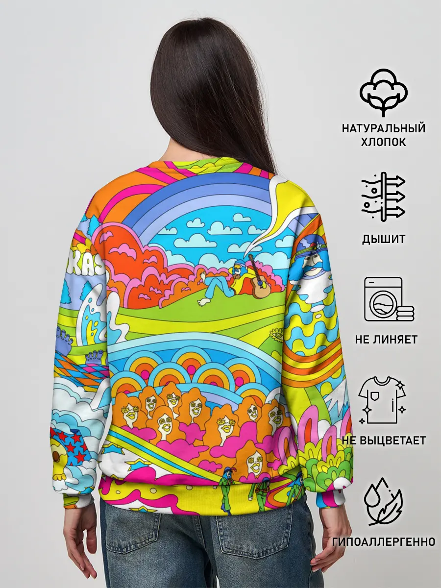 Женский свитшот / ХИППИ