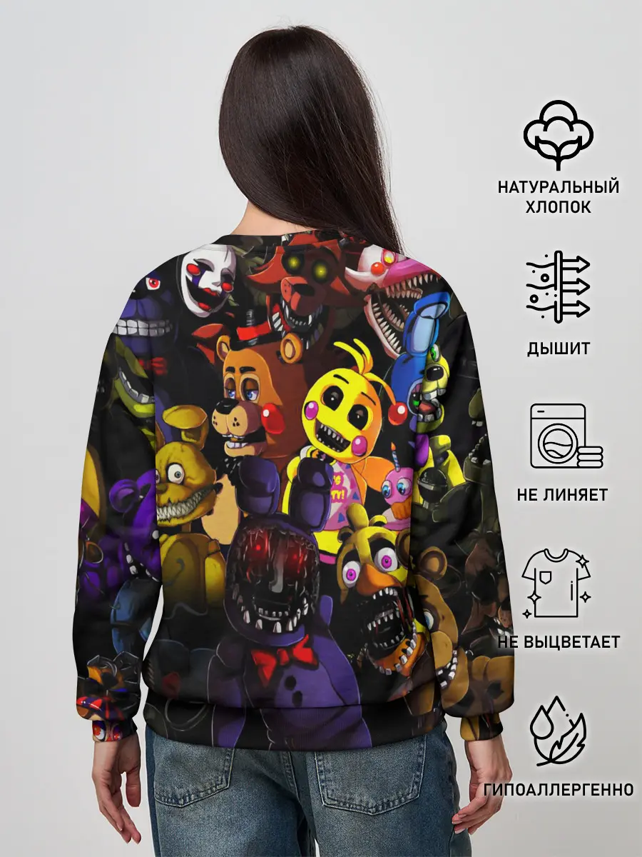 Женский свитшот / FIVE NIGHTS AT FREDDYS