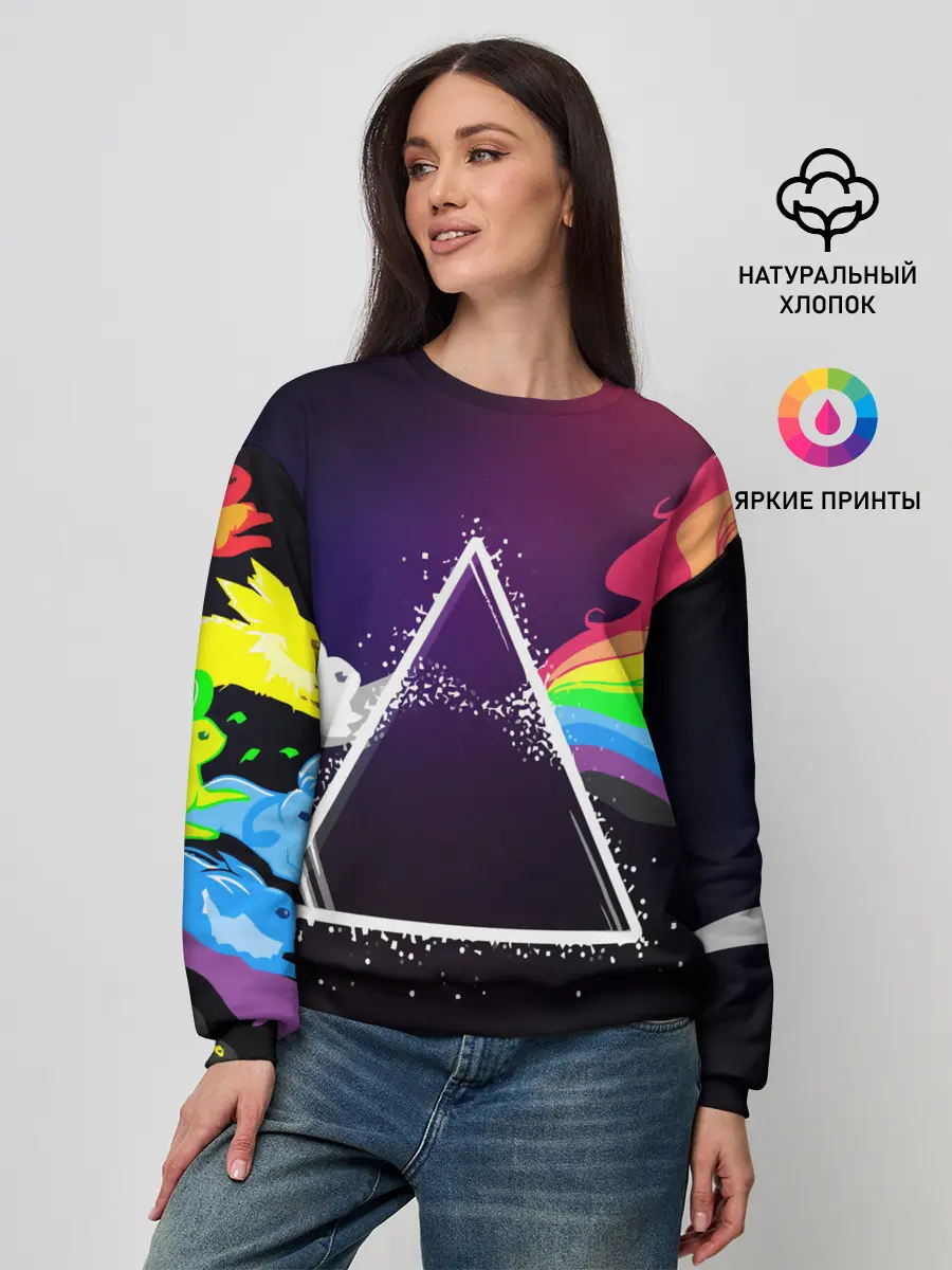 Женский свитшот / PINK FLOYD