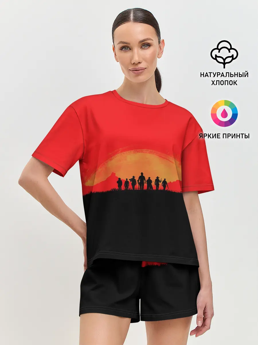 Женская пижама с шортами / RDR2 Team