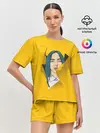 Женская пижама с шортами / Billie Eilish