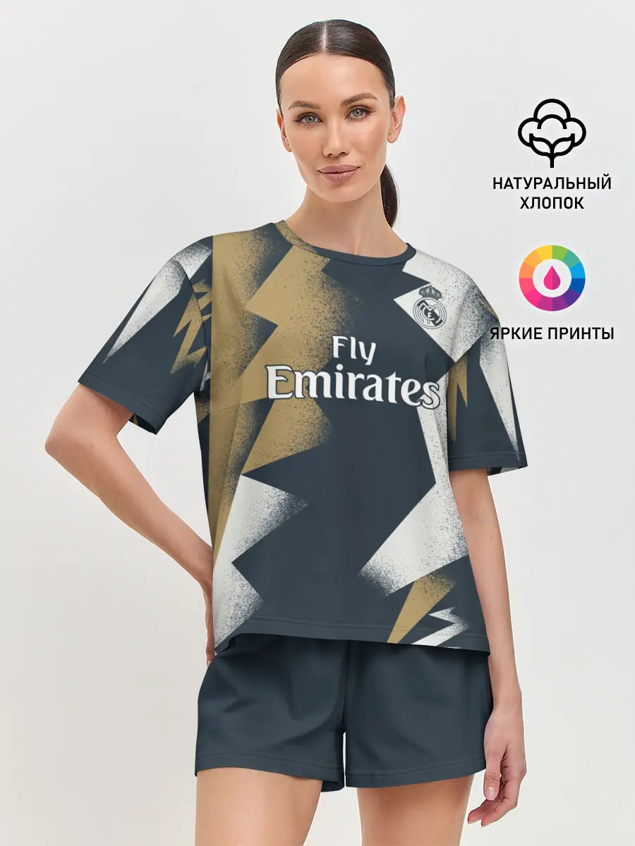 Женская пижама с шортами / Real PreMatch