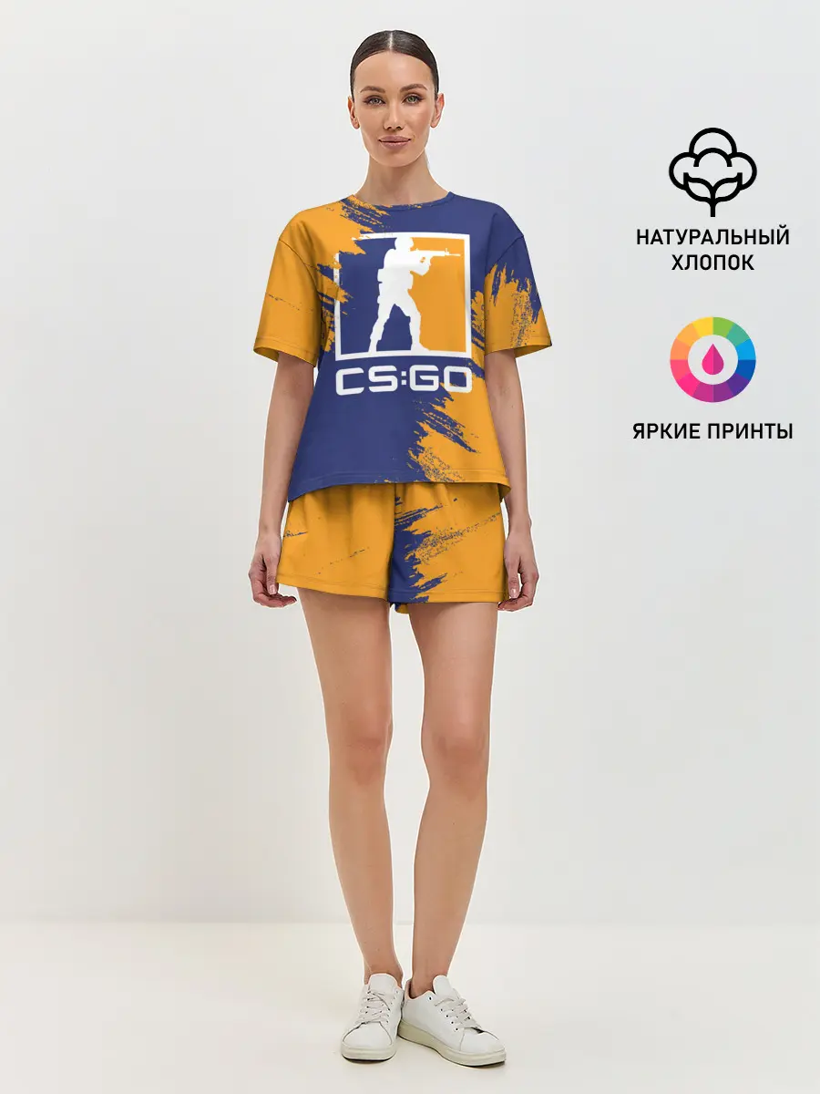 Женская пижама с шортами / CS:GO