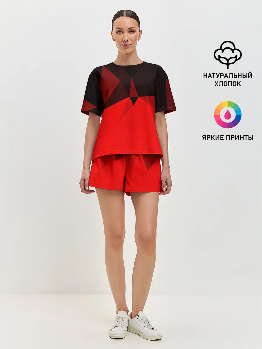 Женская пижама с шортами / ABSTRACTION