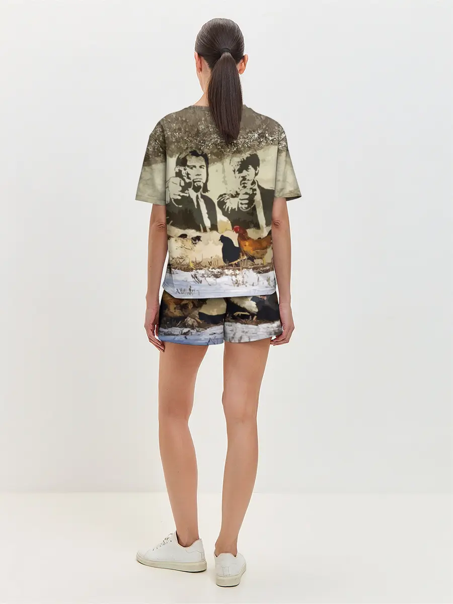 Женская пижама с шортами / Pulp fiction in Russia